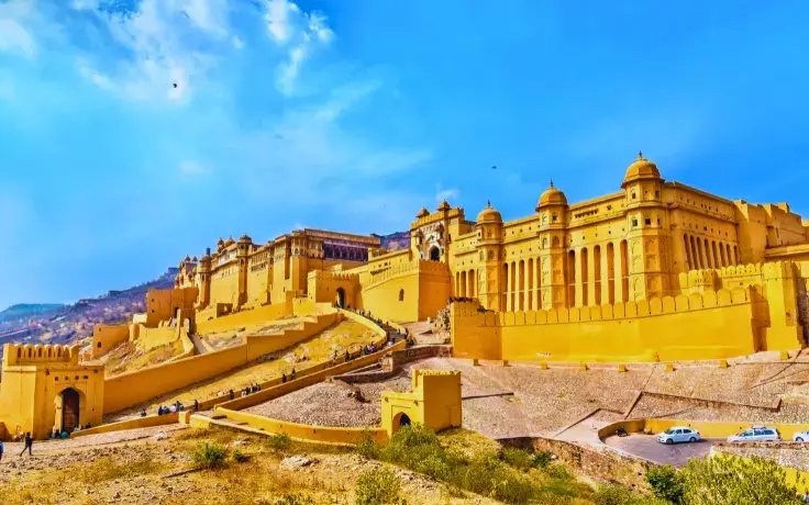 Nahargarh Fort night view – Luxury Jaipur Tour