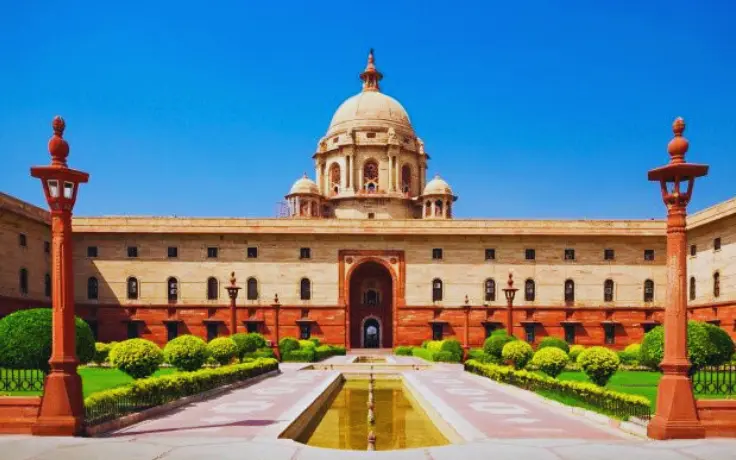 Rashtrapati Bhavan view during Private Full Day Old & New Delhi City Tour by Namaste Yatra Tours