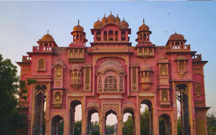 Patrika Gate Jaipur in Golden Triangle Tour 7 Days by Namaste Yatra Tours